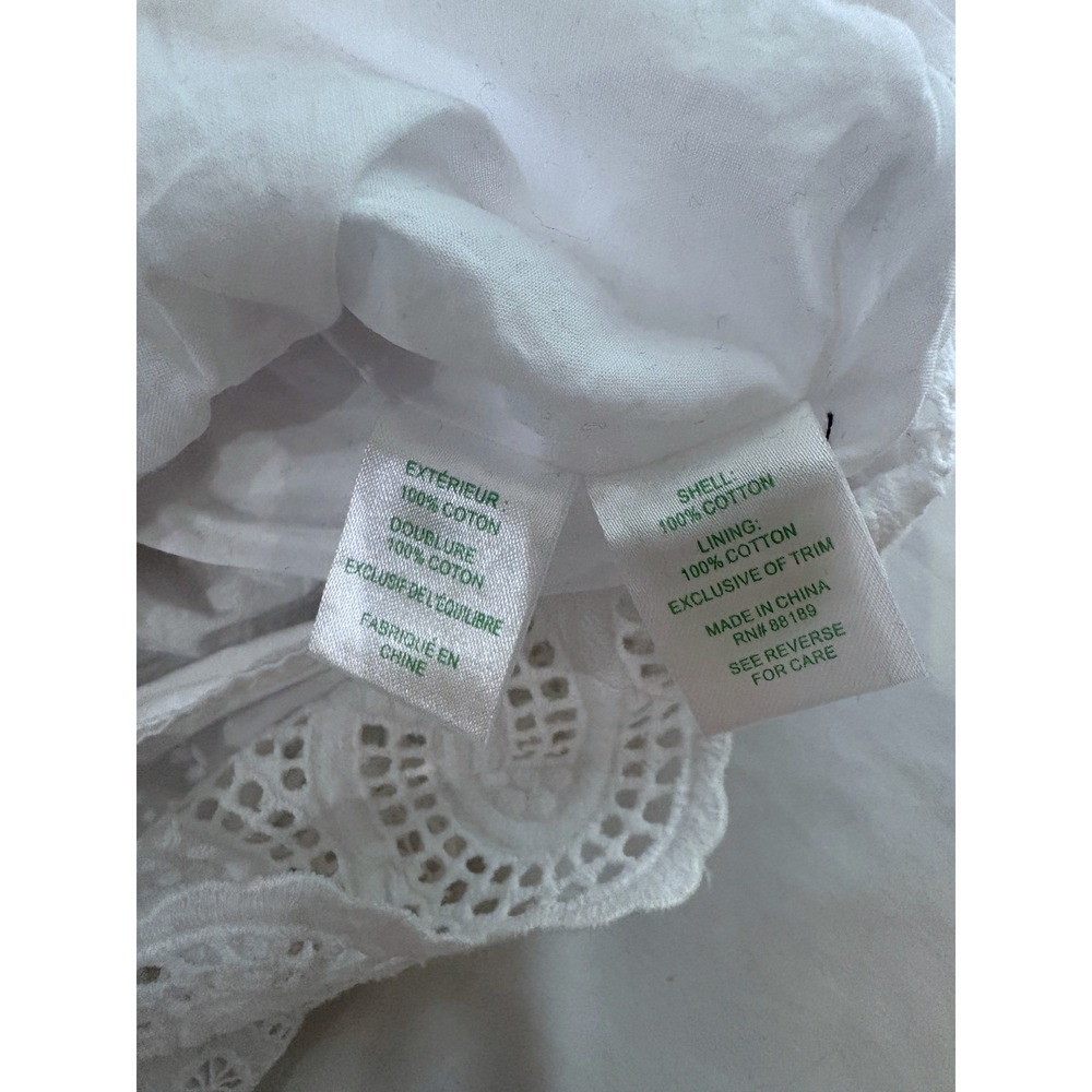Lilly Pulitzer‎ Jaida Sweetheart Dress in Resort White Sand Dollar Eyelet 14 - Picture 5 of 11